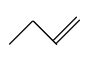 But-1-ene's skeletal formula