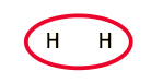 Simplified molecular orbital of a H~2~ molecule